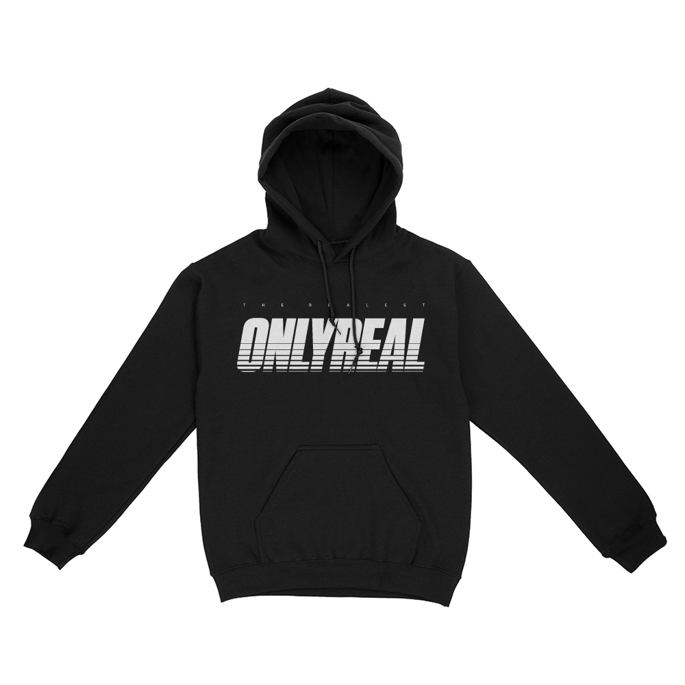 The Realest the onlyreal hoodie black