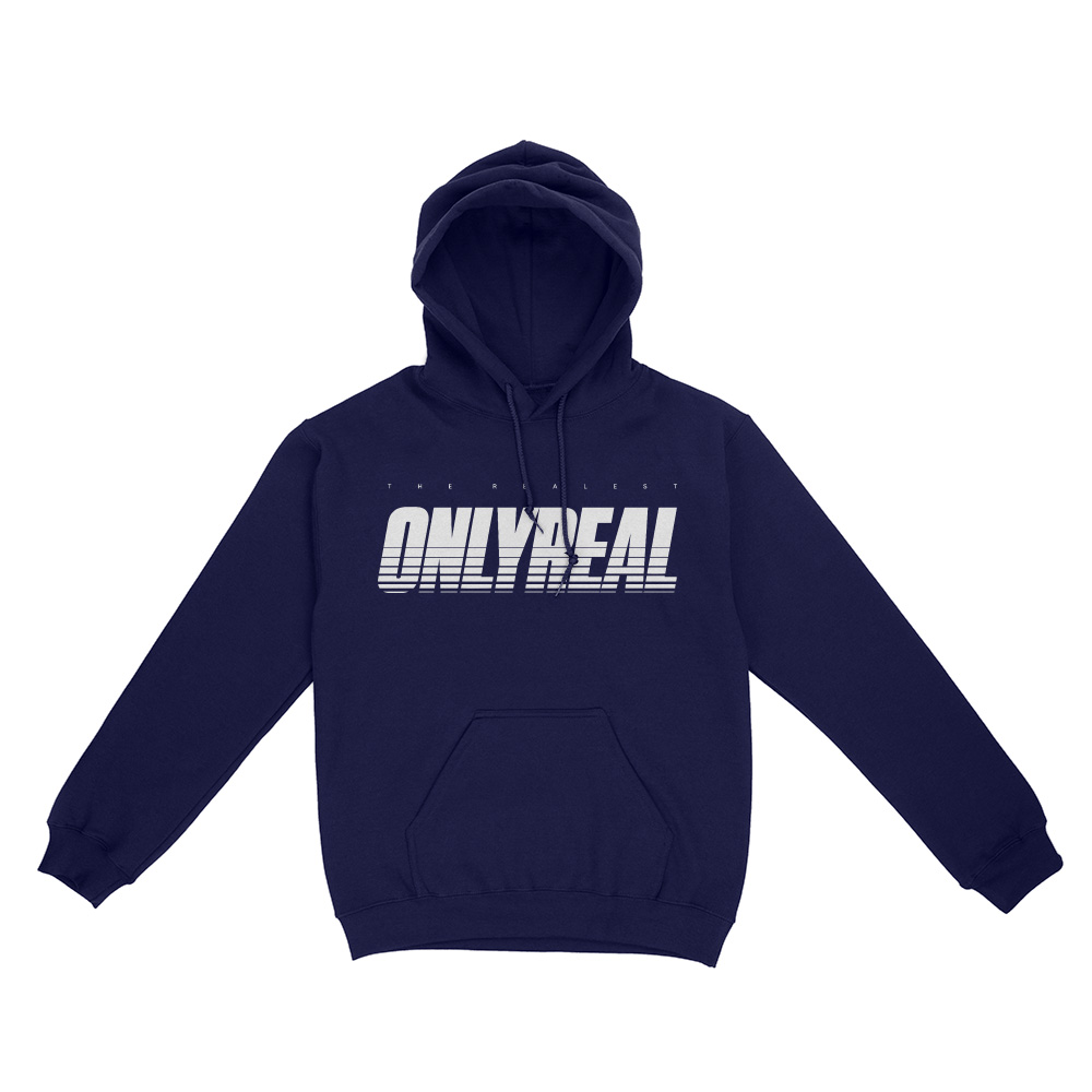 The Realest the onlyreal hoodie blue