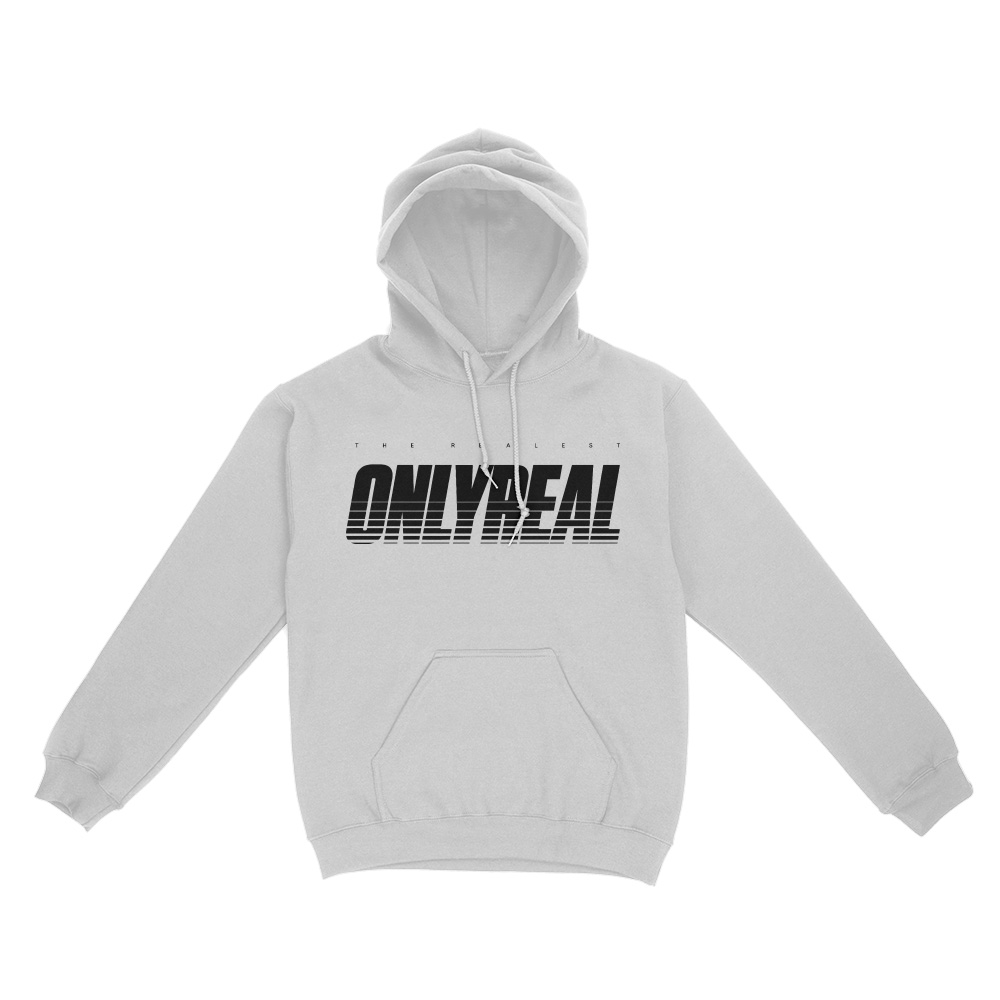 The Realest the onlyreal hoodie grey