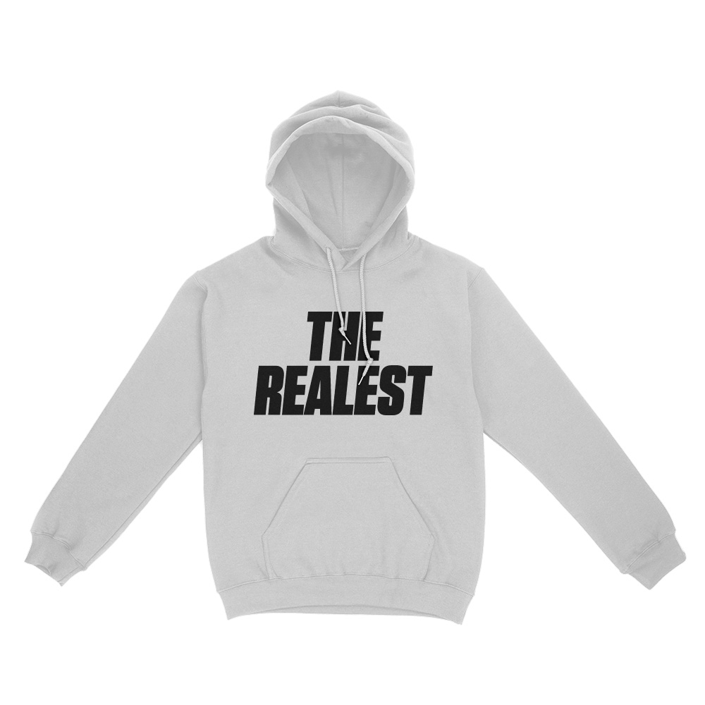 The Realest the original hoodie grey