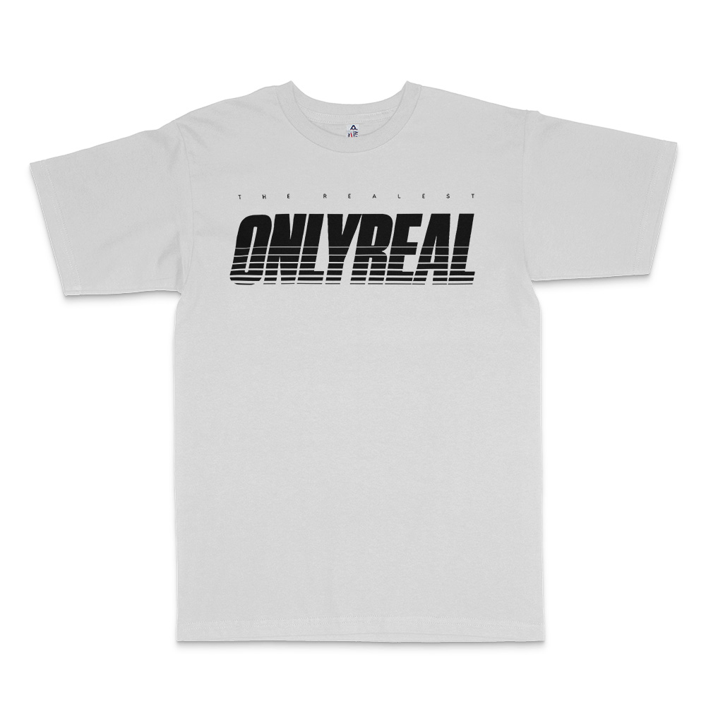 The Realest the onlyreal tee grey