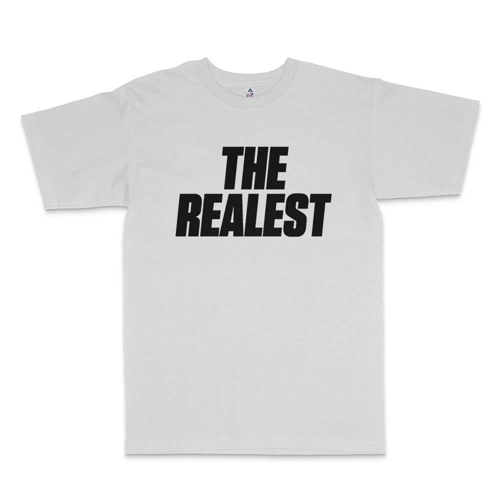 The Realest the original tee grey